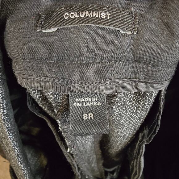 Women's Express "Columnist" Dark Gray/Black Dress Pants Trousers | Size 8R - Picture 10 of 11